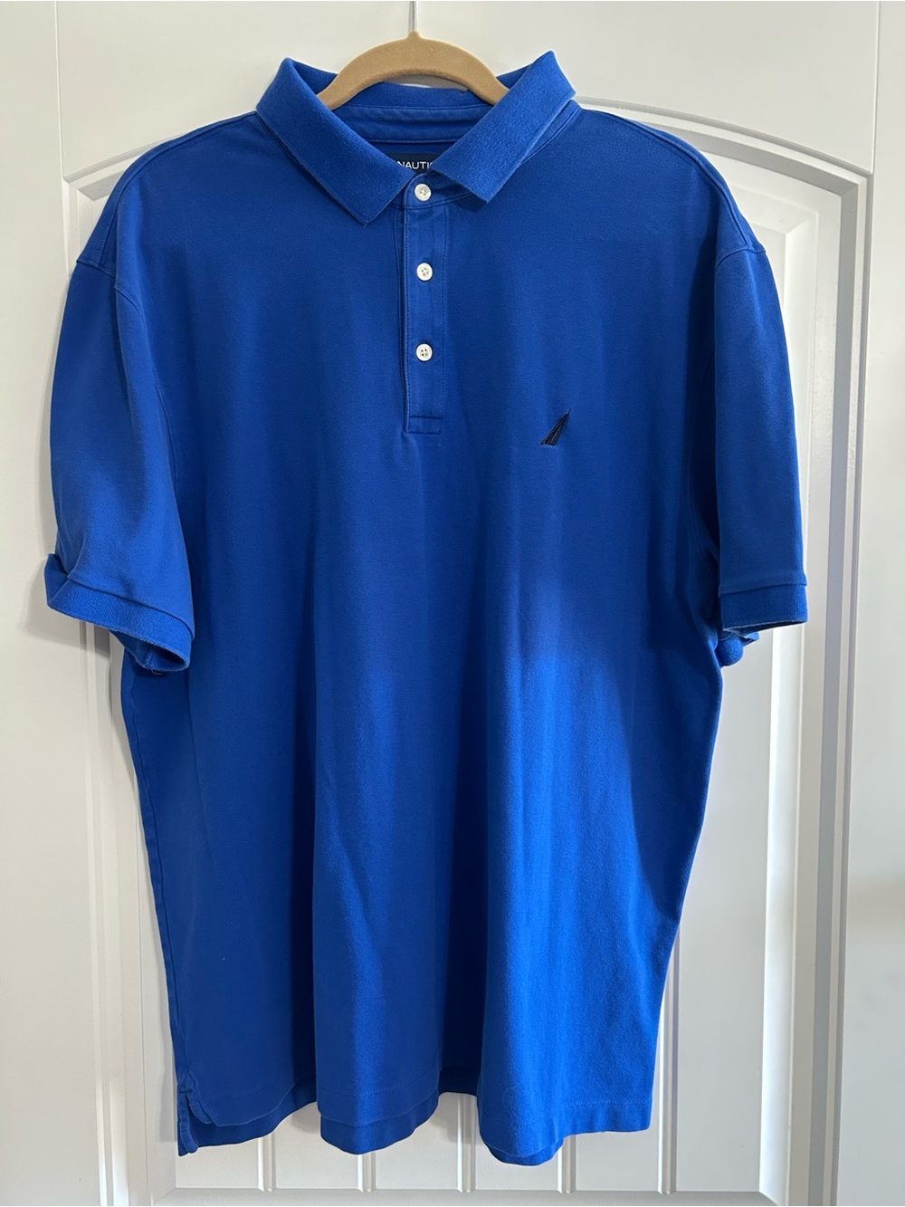 Nautica Royal Blue Short-Sleeve Polo